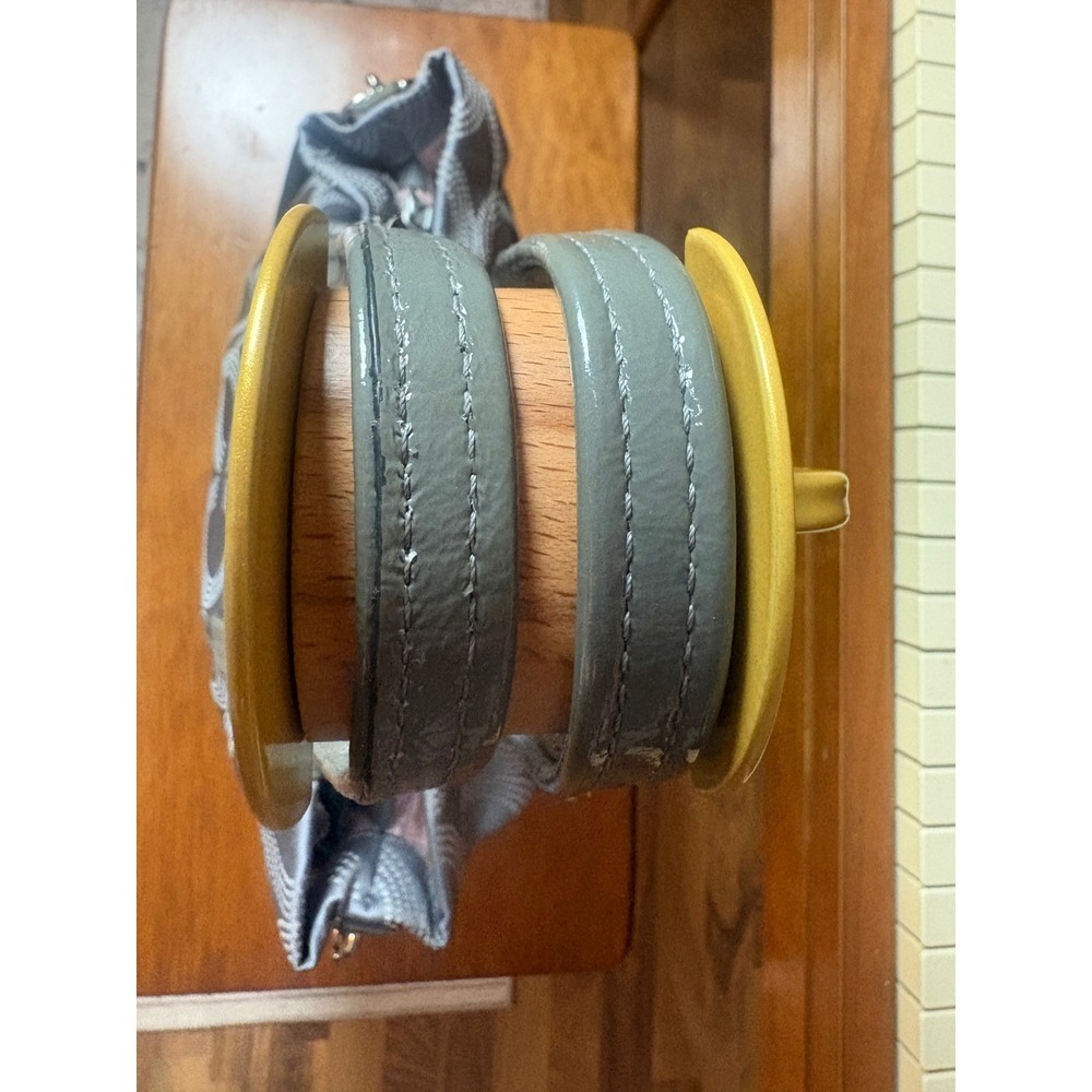 Coach Gray Op Art Signature Satchel Shoulder Bag F1259 F20019 - Picture 9 of 9